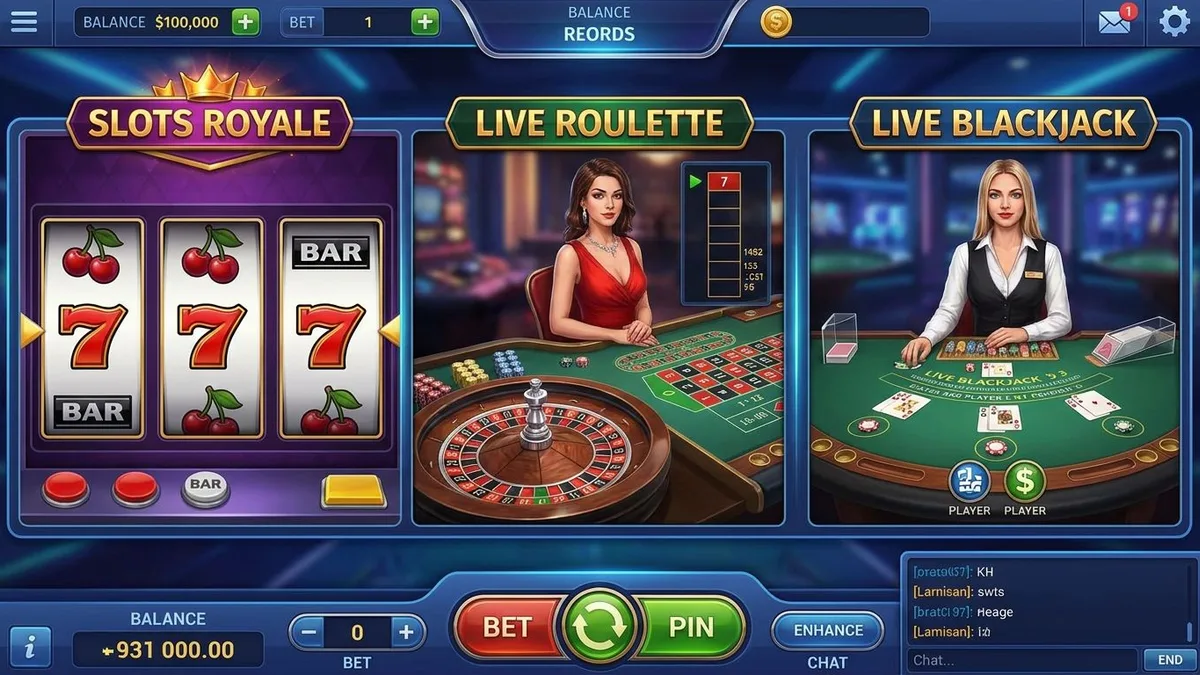 Jeux de casino
